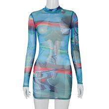 Cargar imagen en el visor de la galería, GLITCH DRESS