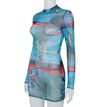 Cargar imagen en el visor de la galería, GLITCH DRESS